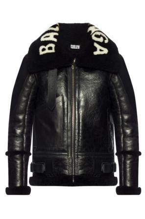 Jacket with fur collar, zdjęcie 1 Jacket with fur collar od Balenciaga